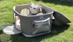 halinfer Large Fat Cat Carrier Fit up to 20 Pounds, Small Puppy Pet Travel - Image 6