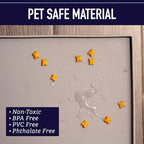 Leash Boss Waterproof Spill Guard Dog & Cat Silicone Dog Food Mat - Image 3