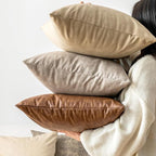 Faux Leather Pillow Covers, for Home Decor Outdoor Waterproof Pet Hair - Image 8