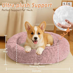 JOLLYVOGUE Calming Dog Bed Large Size Dog, Anti-Anxiety Donut Large Pet Bed - Image 5