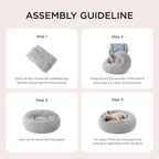 Bedsure Calming Dog Bed for Medium Dogs - Image 6