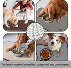 Sinland Microfiber Extra-Large Pet Food Mat Dog Feeding Mat Pet Bowl Mat - Image 7