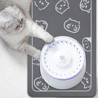 YCT Pet Cat Dog Food Mat, Non-Slip Super Absorbent, 18.1 x 11.8 inches - Image 7