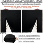 Reversible Wide Magnetic Thermal Insulated Door Curtain - Image 6