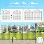 Decorative Metal Garden Fence - Image 7