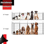 Dog Play Pen Indoors/Outdoor, 12 Panels Dogs Pen Play Pen - Image 5