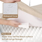 EHEYCIGA Waterproof Dog Bed Orthopedic 30"x20", Memory Foam Pet Bed - Image 2