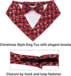 ADOGGYGO Christmas Dog Tuxedo Bandana - Image 6