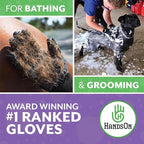 H Handson Pet Grooming Gloves - Image 4