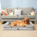 EHEYCIGA Orthopedic Dog Beds for Large Dogs, Waterproof Memory Foam Large Dog - Image 8