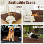 Smiry Waterproof Dog Bed Cover Blanket 52x82, Soft Reversible Pet Blanket - Image 5
