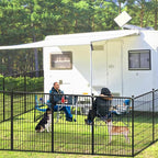 Dog Playpen Outdoor 40 inch 16 Panels Indoor Dog Pen - Image 2