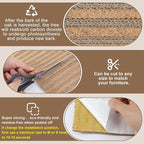 Cat Scratcher Mat-Cork Cat Scratch Pad Rug-cat Couch Protector-Wall Scratchers - Image 2