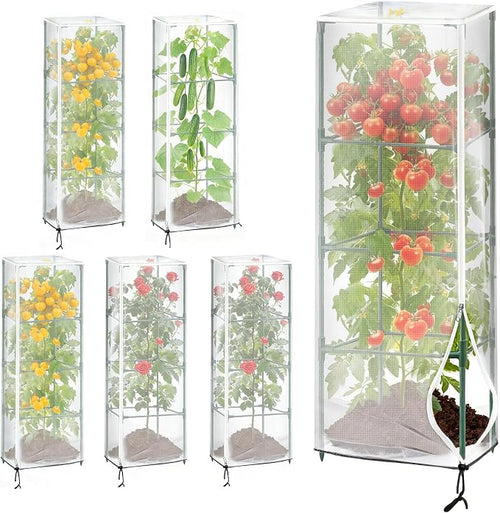 6 Pack 16.9 * 16.9 * 47.2inch Plant Cover by Unknown