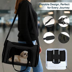 Pet Travel Carrier Bag – Airline Approved Soft-Sided Dog & Cat Carrier - Image 3
