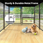 Sino Luban Outdoor Dog Kennel Outside Run - Image 5