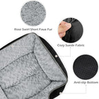 INVENHO XX-Large Dog Bed Rectangle Washable Orthopedic Soft Calming Sleeping - Image 4