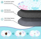 Dog Feeding Mat 24''x16'', Absorbent Pet Food Mat, No Stains Quick Dry Pet - Image 2