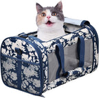 Soft-Sided Kennel Pet Carrier for Small Dogs, Airline Approved Cat Carriers Dog by GOOPAWS
