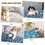 Rezutan Premium Dog Blankets for Large Dogs & Cat Flannel Blanket Washable - Image 3