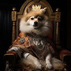 Abbylike Pet Rhinestone King Crown Small Size, Queen Crown - Image 5
