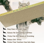 AccEncyc Cardboard Cat Scratcher Pads Cat Scratching Board - Image 5