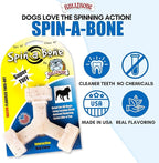 Bullibone Nylon Dog Chew Toy Spin-a-Bone - Image 3