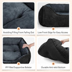 MIXJOY Dog Beds for Medium Dogs Washable, Rectangle Pet Bed Medium Size Dog - Image 4