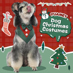 FUAMEY Dog Tuxedo Christmas for Medium Dogs, Dog Formal Suit Dogs Attire Pet - Image 2
