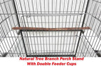 Extra Large Wrought Iron Breeding Flights Canary Parakeet Cockatiel Lovebird - Image 4