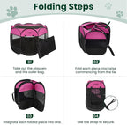 Love's cabin Pet Puppy Dog Playpen, Medium Dog Tent Crates Cage Indoor/Outdoor - Image 8