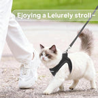 PetiFine Cat Harness and Leash Set, Escape Proof Kitten Harness Reflective - Image 5