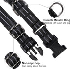 Martingale Dog Collar, Adjustable Nylon Reflective Collar - Image 3