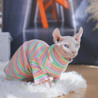 PUMYPOREITY Sphynx Cat Clothes, Turtleneck Sphynx Cat Sweaters, Cat Clothes - Image 5