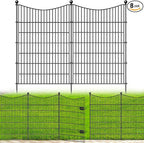 8 Panels Decorative Garden Fence by OutdoorFence