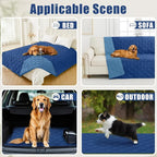 Smiry Waterproof Dog Bed Cover Blanket 68x82, Soft Reversible Pet Blanket - Image 5