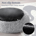 rabbitgoo Dog Bed for Small, 24 inches Machine Washable, Fluffy Donut Pet Bed - Image 7