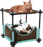 Kitty City Claw Indoor and Outdoor Mega Kit Cat Furniture, Cat Sleeper - Image 5