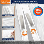 Magnetic Screen Door, Self Sealing Magnets, Easy Install Screen Doors - Image 6
