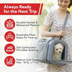dbest Products Pet Smart Cart Sport, Soft Sided Collapsible Cat Carrier Airline - Image 7