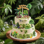 26Pcs Rainforest Animal Figures, Realistic Jungle Animals Toys - Image 6