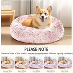 JOLLYVOGUE Calming Dog Bed Large Size Dog, Anti-Anxiety Donut Large Pet Bed - Image 6