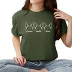 Custom Dog Mom Shirt for Women Pet Ears Sweatshirt - Image 7