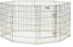 MidWest Homes for Pets Folding Metal Puppy / Dog Exercise Pen, Indoor/Outdoor - Image 2