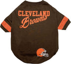 Pets First NFL Cleveland Browns Dog & Cat T-Shirt, Large. Football PET TEE - Image 3