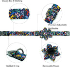 Lionheart Glory Floral Dog Bow Collar - Image 2