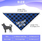 Dog Cat Birthday Party Supplies, Dog Cat Birthday Decorations Hat Bandana Bow - Image 3