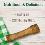 Nylabone Healthy Edibles Natural Dog Chews Long Lasting Bacon Flavor Treats - Image 3
