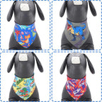 30 Pcs Dinosaurs Dog Bandanas for Small Dogs Stitch Dog Bandana Bulk Reversible - Image 4