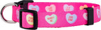 Native Pup Valentine’s Dog Collar- Valentines Day Pet Collars- Valentine Girly - Image 2